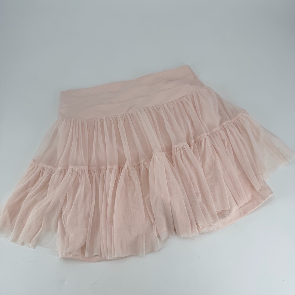 POPFLEX Blush Pink Tulle Skort - Picture 3 of 4